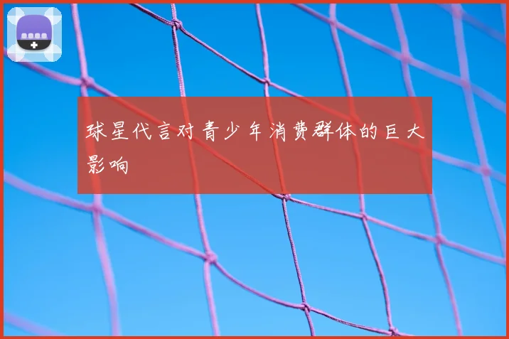 球星代言对青少年消费群体的巨大影响