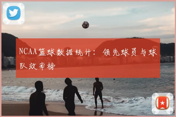NCAA篮球数据统计：领先球员与球队效率榜